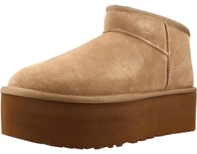 Image de Ugg Classic Ultra Mini Platf Couleur Brun Clair