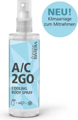Image de RIVIERA A/C 2GO Spray rafraîchissant pour le corps 100 ml