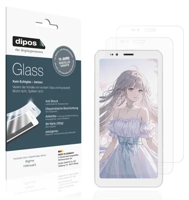 Image de 2x Protection ecrán pour Bigme HiBreakS mat Verre souple Film Protecteur 9H dipos