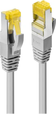 Produktbild von LINDY Patchkabel Cat6A S/FTP LSZH Cat7 Rohkabel grau  1.00m