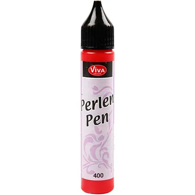 Produktbild von ViVA DECOR Perlen Pen 28 ml rot