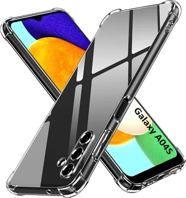 Produktbild von Hülle für Samsung Galaxy A04S - Stoßfeste Transparent Handyhülle Kratzfest Schutzhülle Ultra Dünn Phonillico®