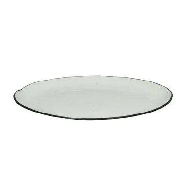 Immagine prodotto di Piatto dessert in porcellana bianca, modello Pomax, diametro 21 cm