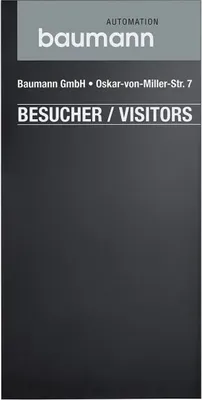 Produktbild von MADRID Black Line Außenaufsteller 250 x 100 cm