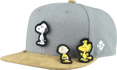 Produktbild von Bavarian Caps "Peanuts Transformer" Snapback Baseball-Cap, grau, Gr. Einheitsgröße