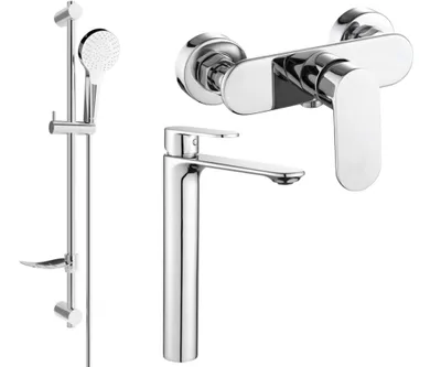Produktbild von Mexen Milo DF05 Brausegarnitur, Chrom - 71314DF05-00