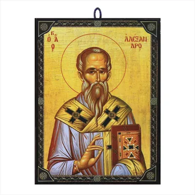 Produktbild von Ikone Heiliger Alexander orthodox e Reproduktion aus Griechenland