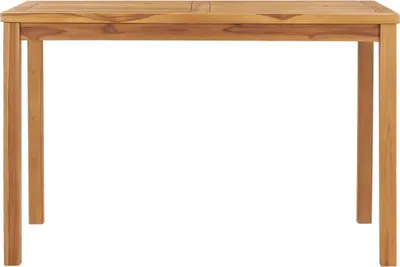Obrázek produktu pro vidaXL Zahradní jídelní stůl 120x70x77 cm z masivního teakového dřeva