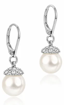 Produktbild von LUISIA® Perlen Ohrringe mit Kristallen von Swarovski®
