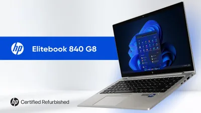 Produktbild von HP EliteBook 840 G8 | 14" FHD | Intel Core i5-1145G7 | 256 GB SSD | 16 GB RAM | Windows 11 Pro