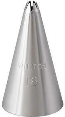 Produktbild von Wilton Decorating Tip #016 Open Star Carded