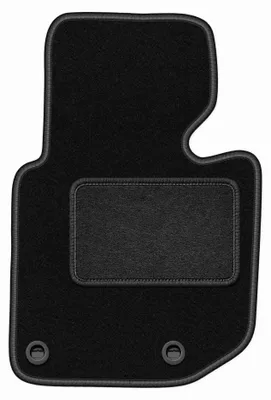 Produktbild von Fahrermatte Velours für BMW 3 E36 1993-2001 (Cabrio) – 1-tlg, Schwarz, passgenau – Wielganizator LUX