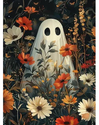 Obrázok produktu pre Sada na maľovanie diamantmi pre dospelých, motív: Halloween, rozmer 30x40 cm