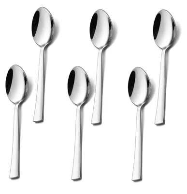 Produktbild von Kaffeelöffel-Set, 6 Stück, Edelstahl, 13,5 cm, Teelöffel