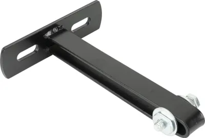 Obrázok produktu pre Wentex Eurotrack - Nástenné rameno, čierne 200 mm - čierna