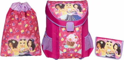 Produktbild von Explorer - Cupcake Schuranzen Set mit Federmappe und Turnbeutel