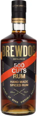 Produktbild von Brewdog Distilling Co.500 CUTS Spiced Rum 40.0 %  0,70 lt.