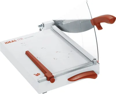 Produktbild von Ideal 1135 Schneidemaschine, Hebelschneider, Papierschneider bis DIN A4 (304 x 385 mm, Schnittlänge 350 mm, 25 Blatt Kapazität)