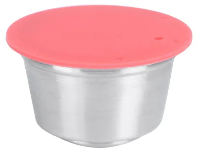 Image de Tasse à café réutilisable et rechargeable en acier inoxydable, compatible avec les machines Dolce Gusto