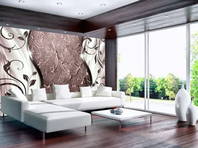 Produktbild von Vlies Fototapete Abstrakt 400x280 cm Tapeten Wandtapete XXL Ornament f-A-0111-a-d