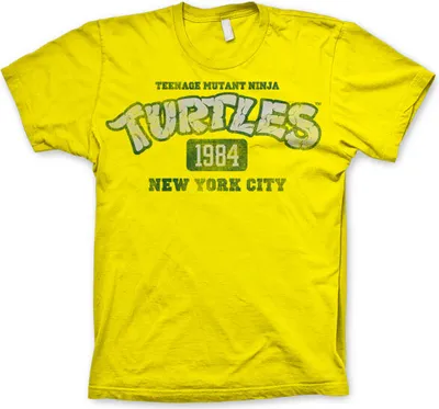 Produktbild von Turtles NY 1984 T-Shirt - Large - Yellow