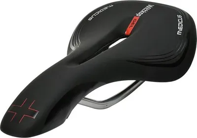 Immagine prodotto di Sella da bici con gel per MTB/gara, Twin Medicus 7.0, 27,5 x 13,5 x 7 cm, Wittkop, nero