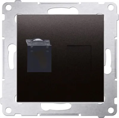 Obrázek produktu pro Kontakt-Simon D61.01/48, Antracit, Plast, IP20, 75 mm, 37 mm, 75 mm