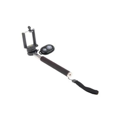 Produktbild von Selfie Stick Monopod mit Bluetooth Fernbedienung, schwarz