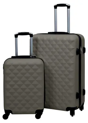 Produktbild von Hartschalen-Trolley-Set 2 Stück in Anthrazit, ABS, 7,2 kg