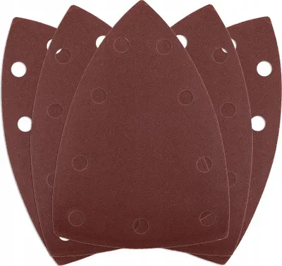 Obrázek produktu pro Brusné papíry na suchý zip žehlička 100x147mm P240 5ks s 9 otvory pro 04-623