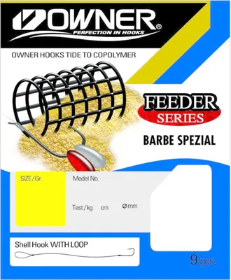 Produktbild von Owner Barbe Spezial brüniert FRL-044 100cm - gebundene Angelhaken, Größe/Tragkraft/Durchmesser/Inhalt:Gr. 12 / 4.7kg / 0.22mm / 10 Haken pro Packung