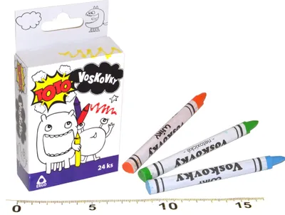Obrázek produktu pro Voskovky ERGO 24 ks