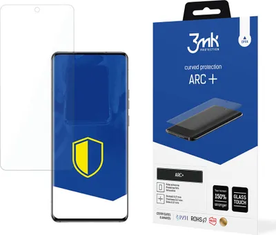 Produktbild von 3mk Display Schutzfolie ARC+ für Motorola Edge 2023 0,17mm Self-Heal