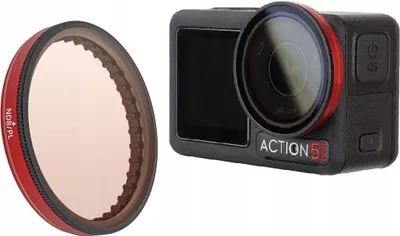 Produktbild von HYBRIDFILTER 2-in-1: Polarisationsfilter und ND8-Filter für DJI Osmo ACTION 5 Pro / 5Pro / 4 / 3 / FI903-8