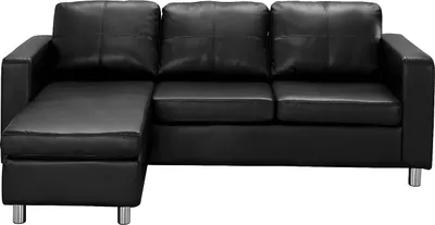 Produktbild von Doppelseitiges -Ecksofa ACKLEY - Schwarz