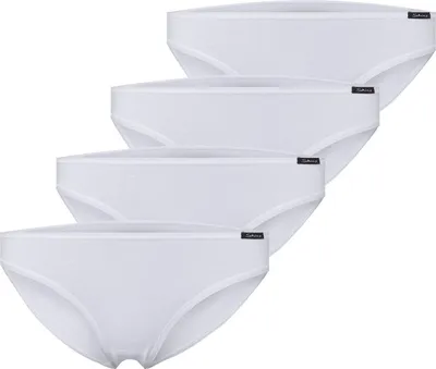 Produktbild von Skiny Damen Rioslip Baumwolle Advantage 4-Pack white - Größe 40