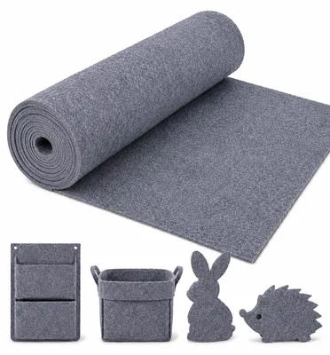 Produktbild von Bastelfilz - 3 mm Stärke - Zum Basteln und Dekorieren - 30 cm x 300 cm