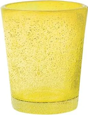 Immagine prodotto di Confezione 6 bicchieri liquore giada in vetro giallo cl 5