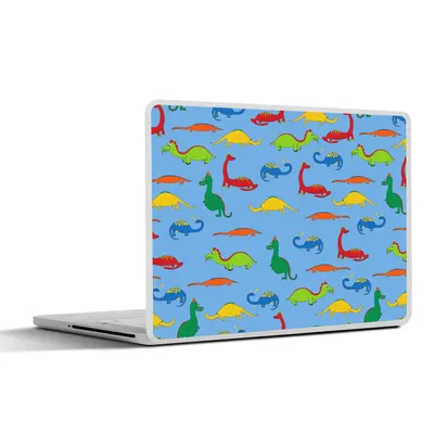 Produktbild von MuchoWow® Laptop Aufkleber Sticker Cover Drache - Dinosaurier - Muster - Baby - Jungen - Mädchen - Kinder 30x21 cm - Sticker für Laptop - Selbstklebend