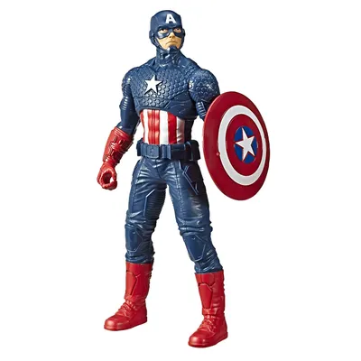 Produktbild von Marvel Captain America, 4 Jahr(e), Marvel Avengers, Blau, Rot, Weiß, Kunststoff