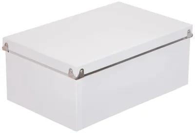 Productafbeelding van Omgoods - Set van 5 Opslagdozen van Karton Wit