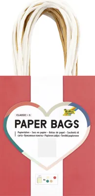 Obrázok produktu pre folia 21259/10 folia CLASSIC papierové tašky, veľkosť: S, rôzne farby