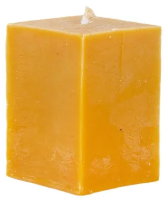 Immagine prodotto di Candele in cera d'api – Parallelepipedi e cubi realizzati a mano, disponibili in 4 dimensioni – 100% cera d'api pura – senza fumo e di lunga durata – un'idea regalo (Parallelepipedo medio)