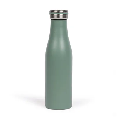 Produktbild von LIVOO Thermosflasche 0,5 Liter Edelstahl Isolierflasche MEN392S grün