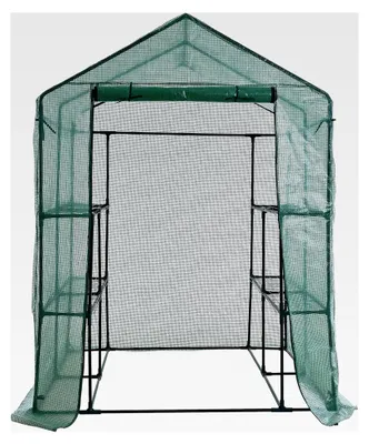 Produktbild von Foliengewächshaus 143x143x195 cm für Tomaten und Frühbeete