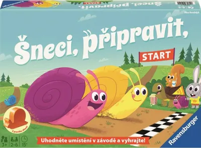 Image de RAVENSBURGER Escargots, prêts, C'EST PARTI !