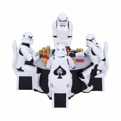 Produktbild von Star Wars Stormtrooper Poker Face Diorama Statue 18 cm