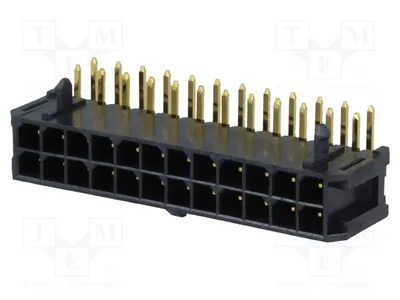 Obrázok produktu pre 1x samica, konektor pre pripojenie kábla, 3 mm, PIN: 24, 10127720-242LF, konektor Signteck