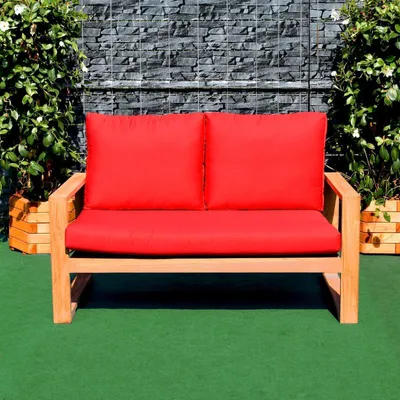 Obrázek produktu pro Sitzpolster 132cm x 69cm für Gartensofa Treviso TB-1068 Rot