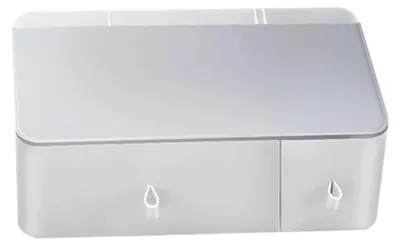 Imagen del producto de Solidchoice - Organizador de escritorio con cajón para accesorios informáticos